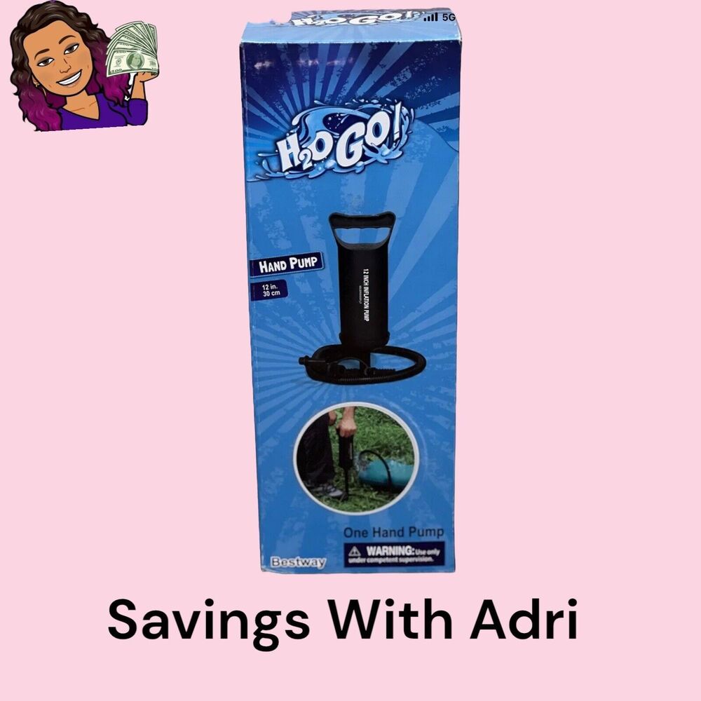 H2O Go 12in. Hand Pump